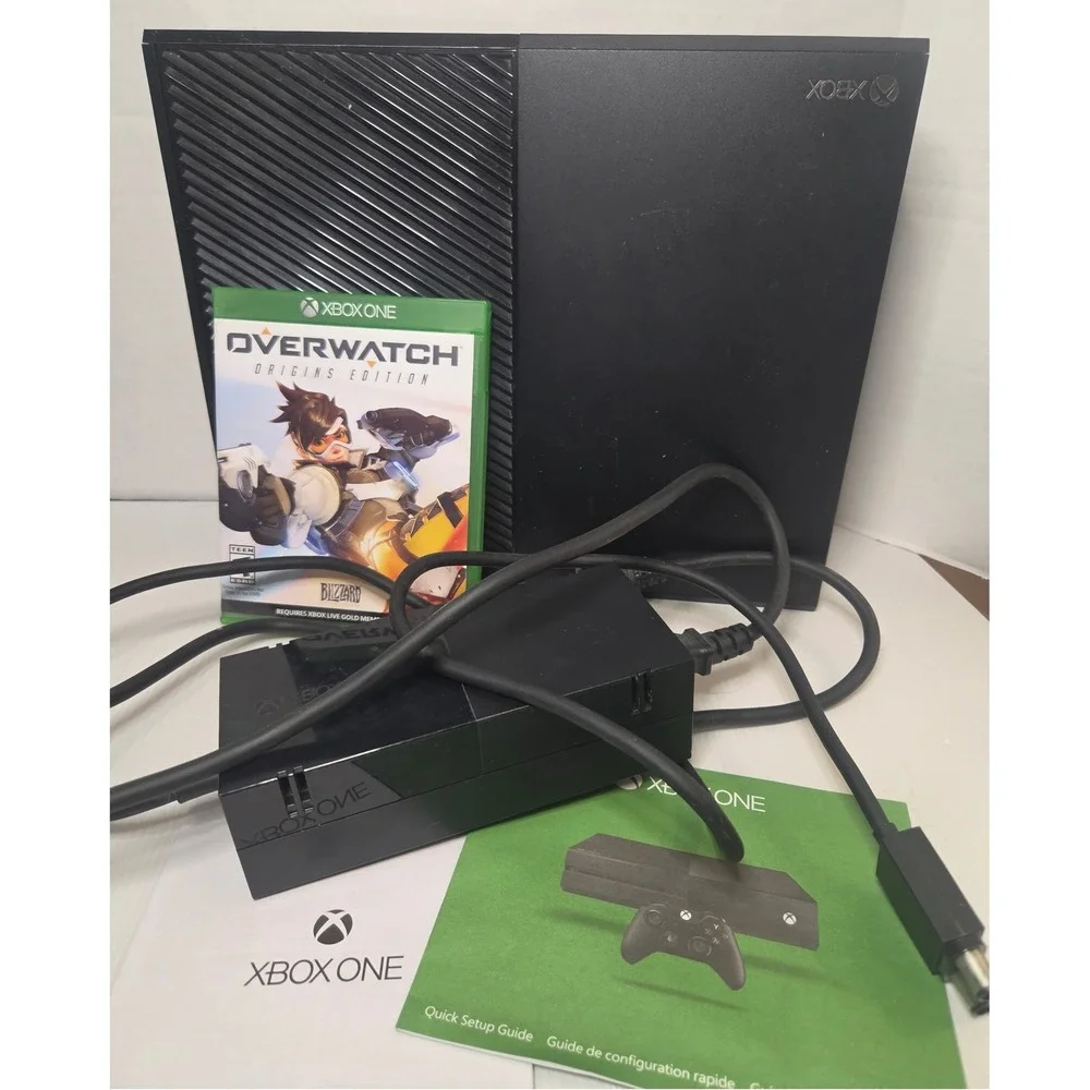 Microsoft Xbox One 500GB Black‎ Overwatch Bundle - no controller or HDMI - 360
